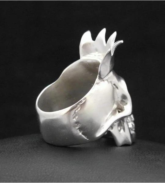 Skull Crown Ring