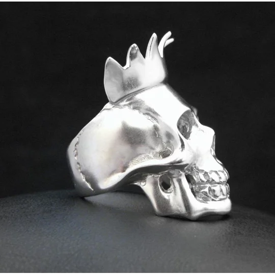 Skull Crown Ring