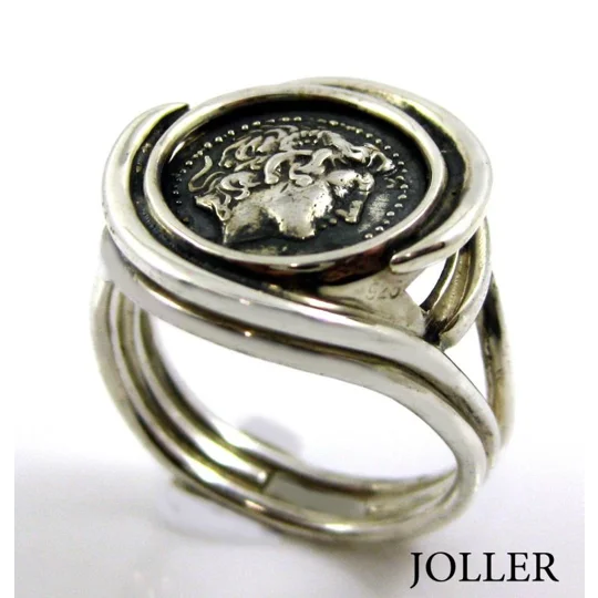 Handmade Alexander the Great Ring Large