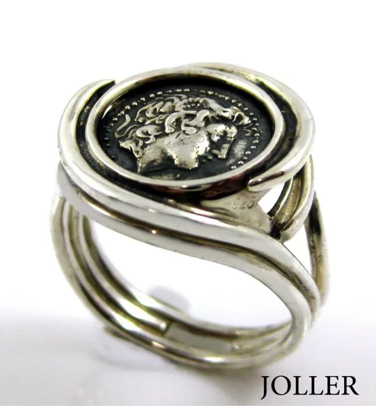 Handmade Alexander the Great Ring Large