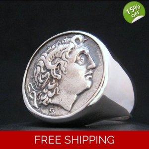 Alexander the Great Ring - Extra Large