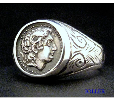 Alexander the Great Ring - Handmade