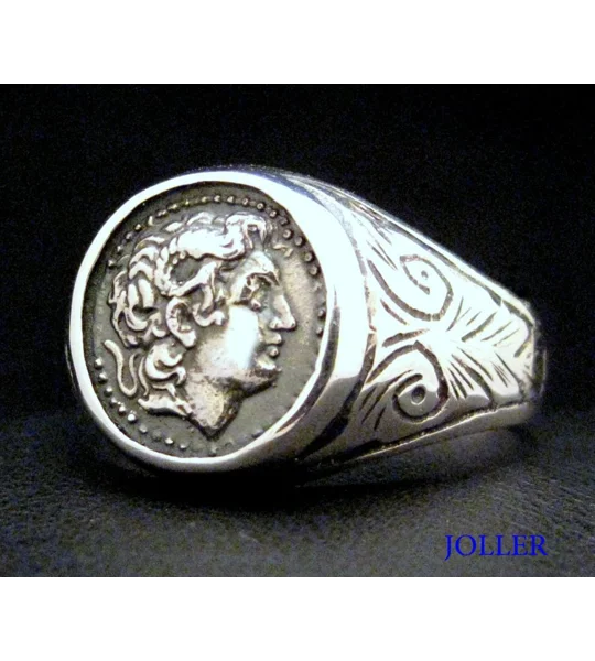 Alexander the Great Ring - Handmade