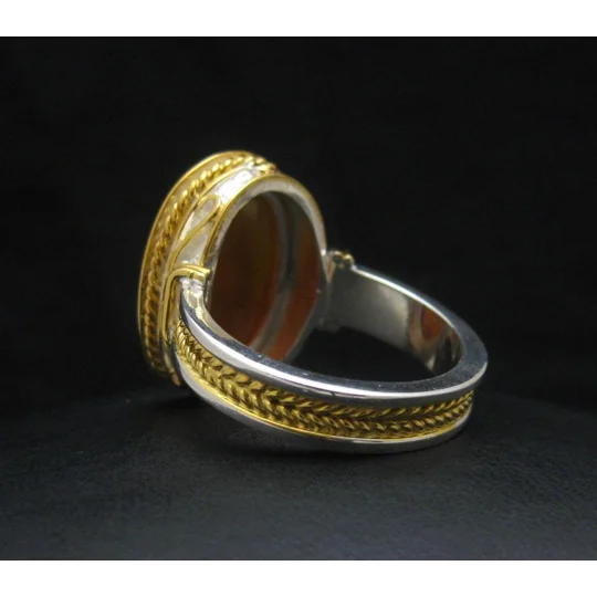 Antique Signet Ring - Homer Carnelian