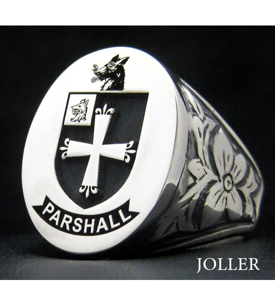 Custom Made Family Crest Antique Signet Ring