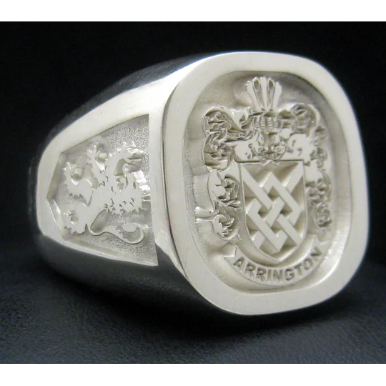 Arrington Coat of Arms Ring