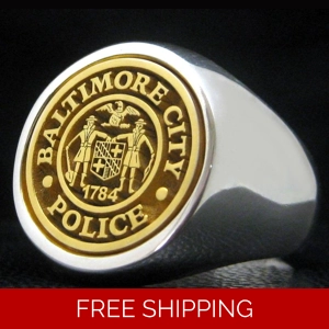 Baltimore City Police Ring