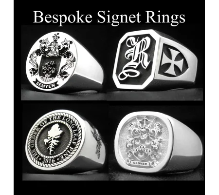 Bespoke Signet Rings