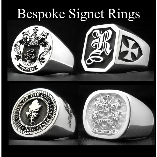 Bespoke Signet Rings