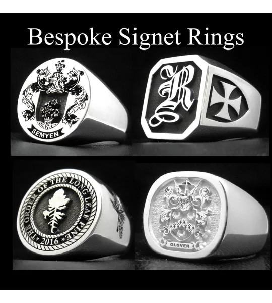 Bespoke Signet Rings