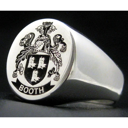 Booth Coat of Arms Ring