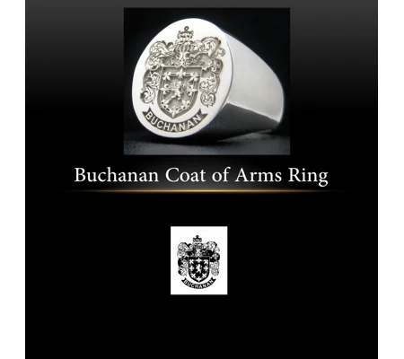 Buchanan Coat of Arms Ring