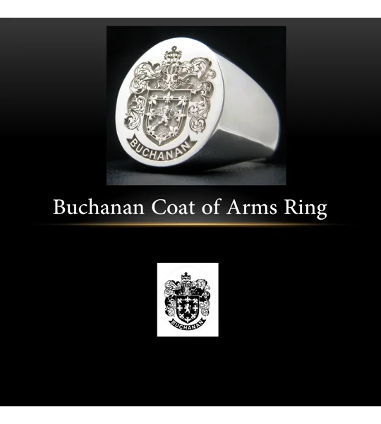 Buchanan Coat of Arms Ring