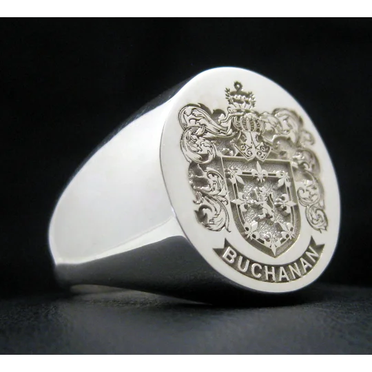 Buchanan Coat of Arms Ring