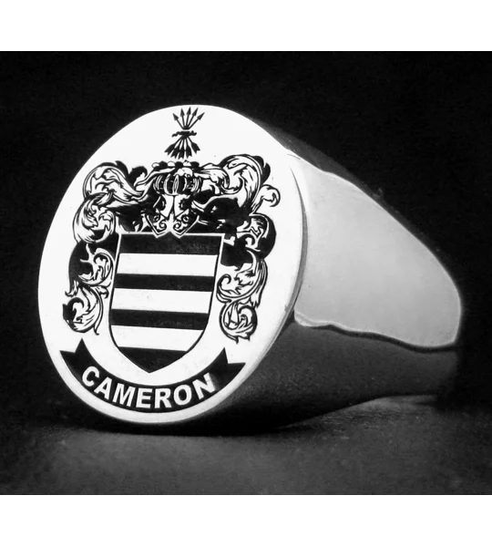 Cameron Family Crest Ring