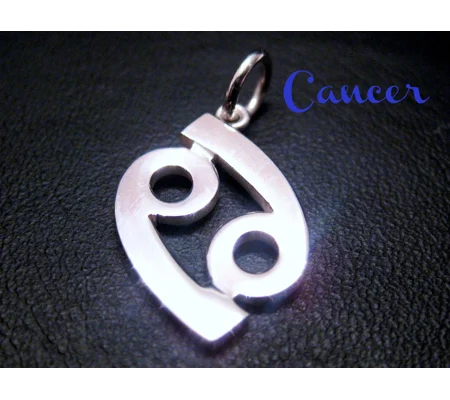 Cancer Pendant - Zodiac Sign