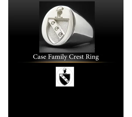 Case Family Crest Ring