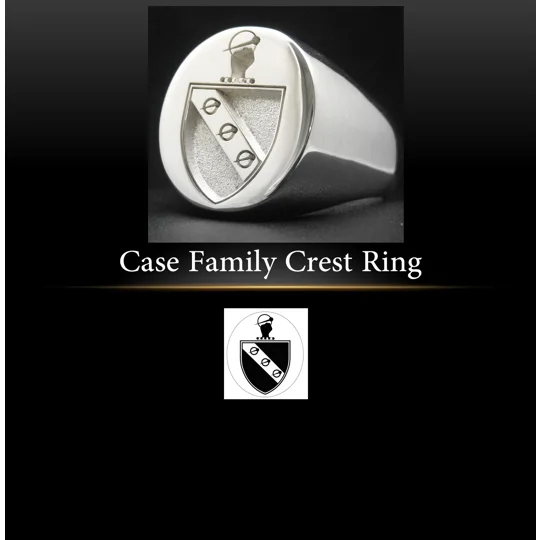 Case Family Crest Ring