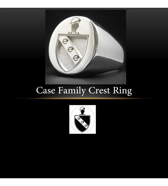 Case Family Crest Ring