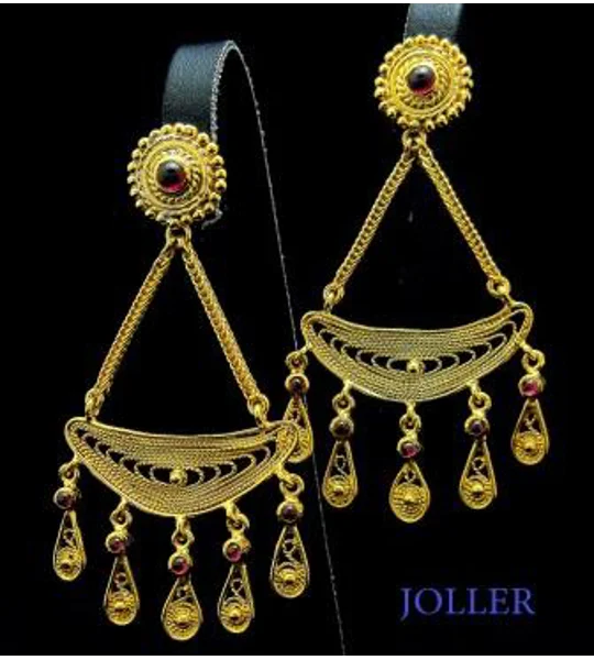 Chandelier Earrings - Handmade
