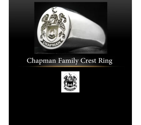 Chapman Family Crest Ring
