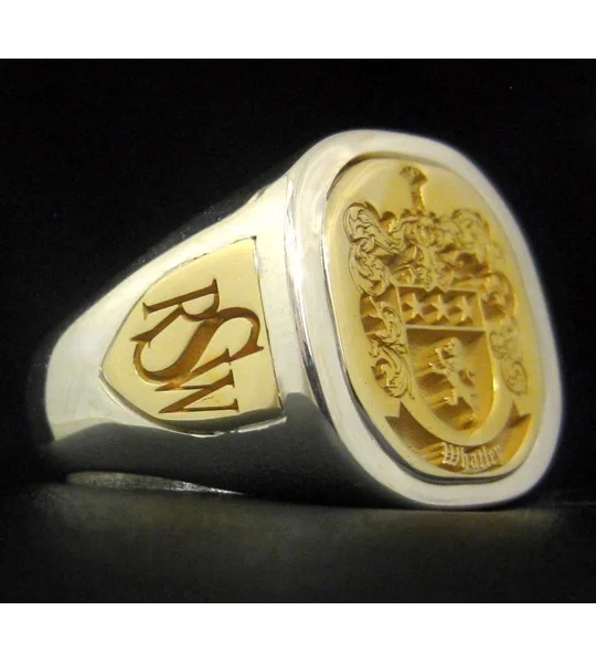 Royal Custom Made Family Signet Ring