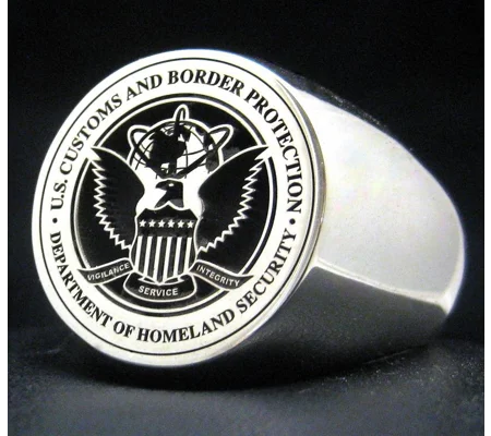 Family Crest Round Ring - Any Crest