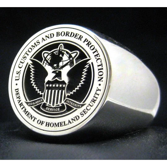 Family Crest Round Ring - Any Crest