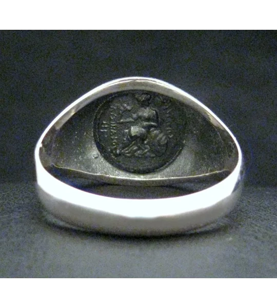Alexander the Great Ring - Handmade