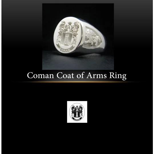 Coman Coat of Arms Ring