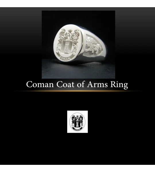 Coman Coat of Arms Ring
