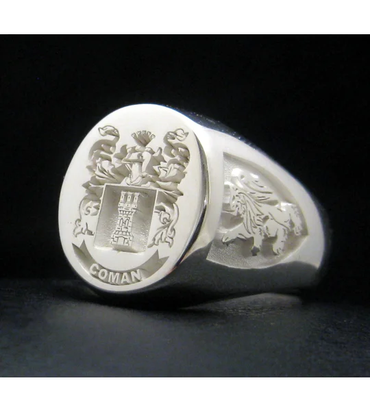 Coman Coat of Arms Ring