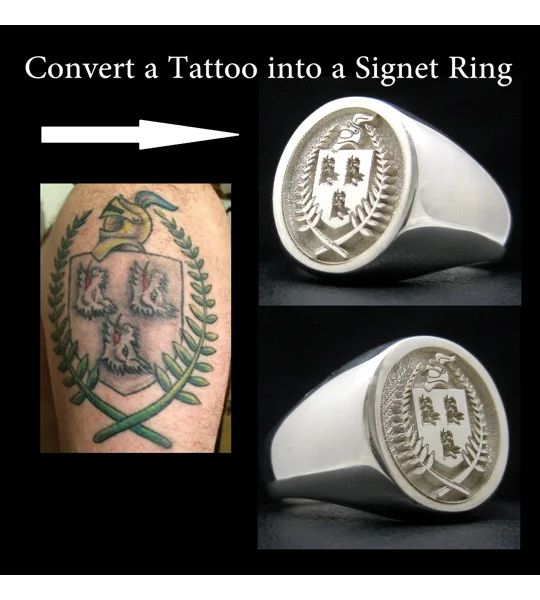 Convert a Tattoo into a Signet Ring