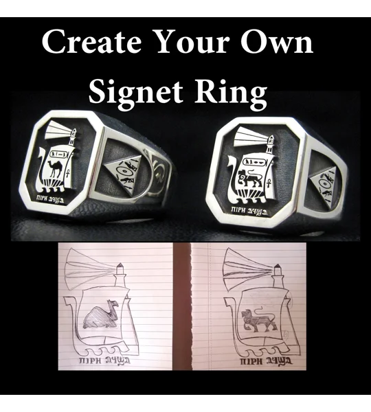 engraved silver rings