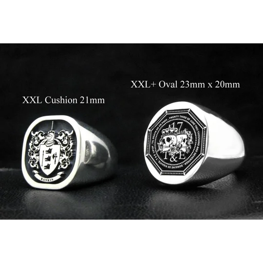 Mens Family Crest Ring