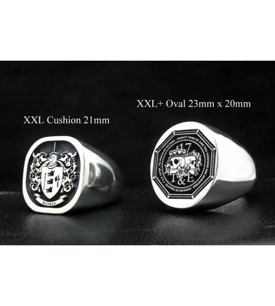 Mens Family Crest Ring