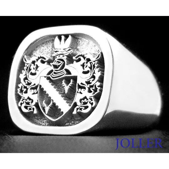Custom Square Signet Rings