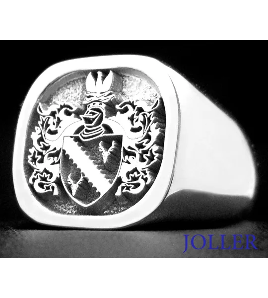 Custom Square Signet Rings