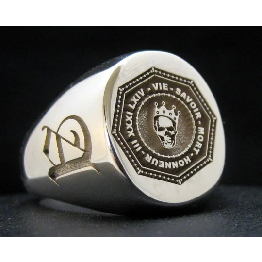 Skull Signet Ring
