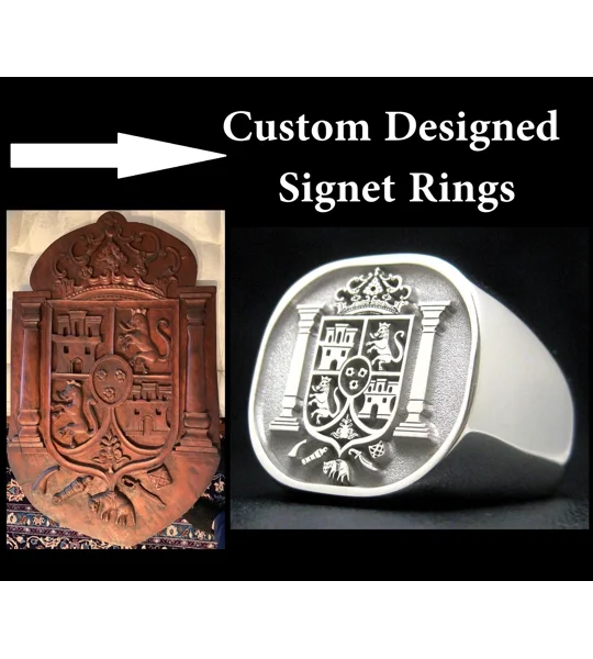 Coat of Arms rings