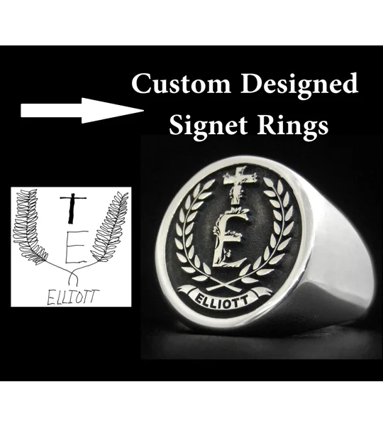 family crest rings