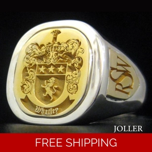 Royal Custom Made Family Signet Ring
