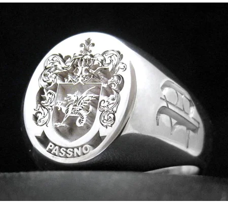 Men's Coat of Arms Rings