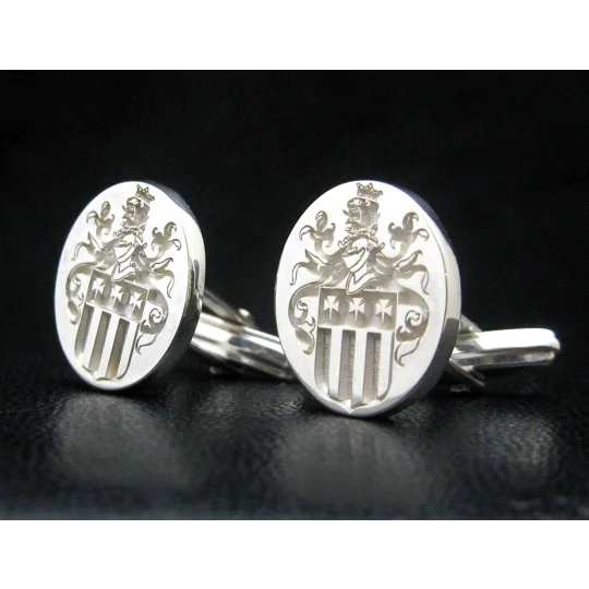 custom-family-crest-cufflinks