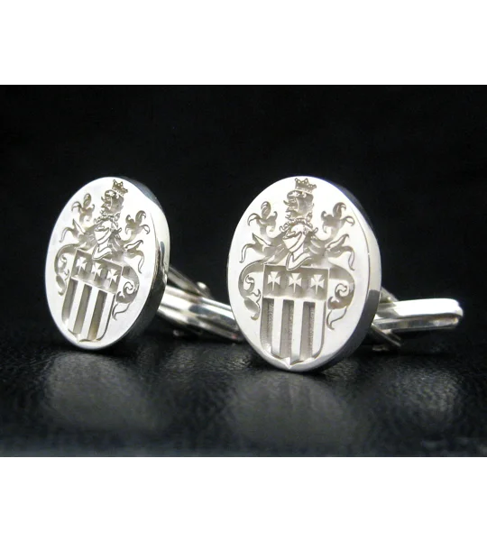 custom-family-crest-cufflinks