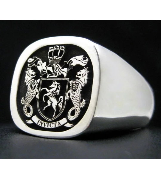 oxidized silver rings