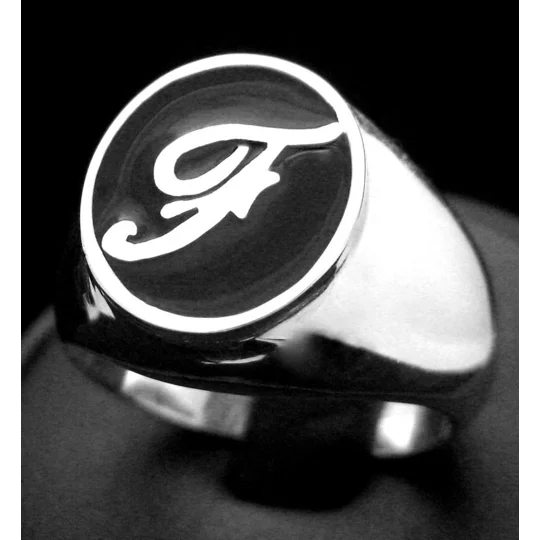 Custom Made Signet Ring - Monogram