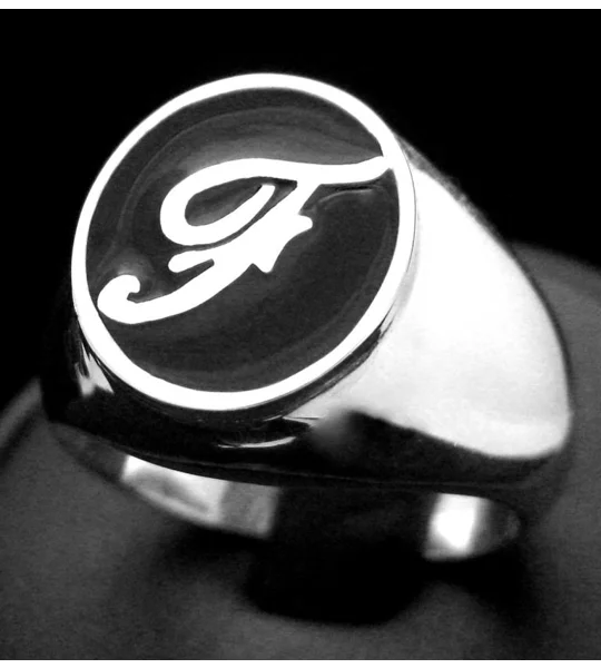 Custom Made Signet Ring - Monogram