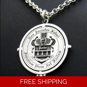 Custom Made Family Crest Pendant