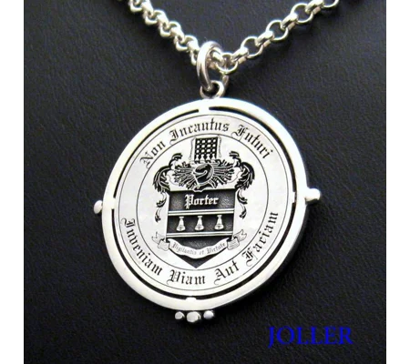 Custom Made Family Crest Pendant